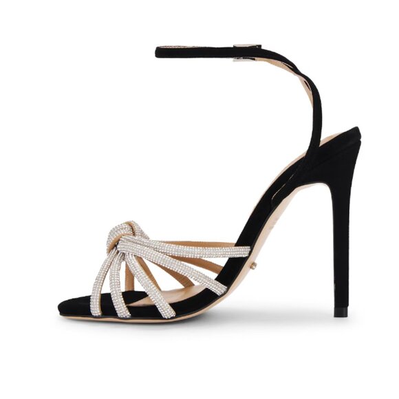 Tony Bianco Kyla Sandal – Size 6.5 in Black Suede - Picture 1 of 3